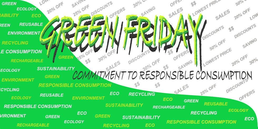 Green Fryday: il Black Friday sostenibile