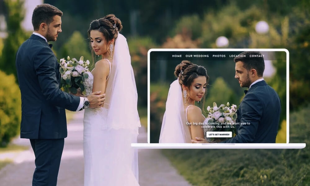 Fotografo di matrimoni: consigli per un sito web originale e di successo