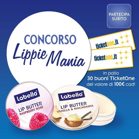 Concorso a premi LABELLO Lippie Mania